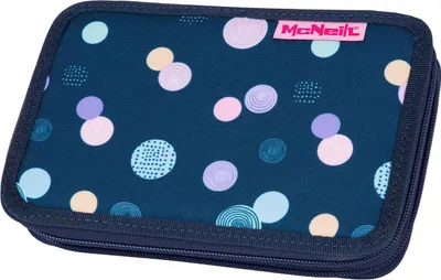 Immagine prodotto di McNeill astuccio per matite Pencil Case with Two Compartments Polly blu scuro
