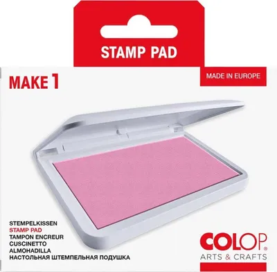 Image de COLOP 155118 COLOP Tampon encreur MAKE 1, 90 x 50 mm, rose tendre