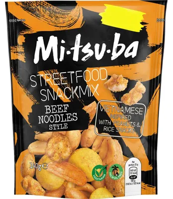 Produktbild von Mitsuba 114170, Snack Mix, andere, 140 g, Niederlande, Kissenbeutel
