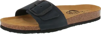 Produktbild von plakton 181018 Bis 3 Nobuck - Damen Pantolette - Marino, Größe:41 EU