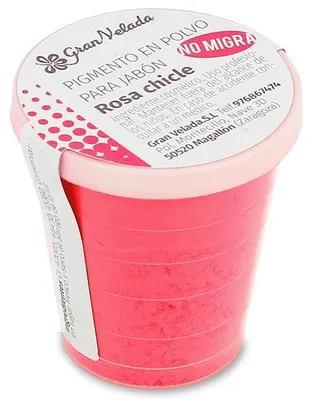 Produktbild von Gran Velada - Seifenpigment Kaugummirosa migrationsarm Pulver 30 cm³