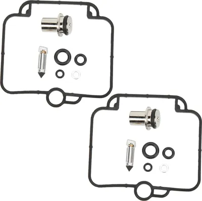 Image de Kit de conversion de carburateur 14 pièces, kit de réparation de carburateur, remplacement pour Suzuki GS500E GSX1100G DR250S DR250SE DR350S DR350SE DR350