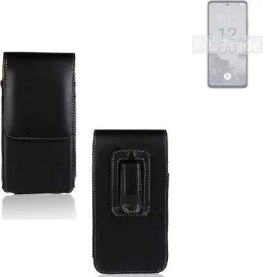 Produktbild von K-S-Trade Gürteltasche für Nokia X30 5G Schutz Hülle Handy Hülle mit Magnetverschluss Holster in schwarz