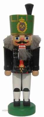 Productafbeelding van Notenkraker, Bergmann, kleurrijk, hoogte 19 cm, nieuw
