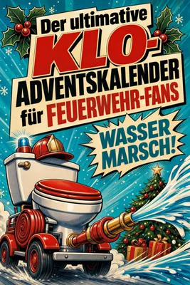 Produktbild von Der ultimative Klo-Adventskalender für Feuerwehr-Fans