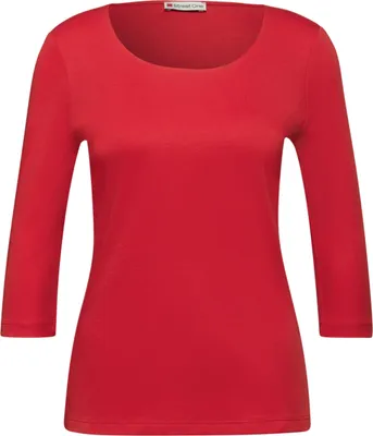 Produktbild von Street One 3/4 Shirt 'Style Pania', A317588, racing red, Gr. 38