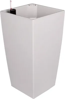 Zdjęcie produktu dla Donica samonawadniająca Plastkon Delto Stone 25 x 46 cm biała 1 szt
