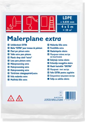 Immagine prodotto di WESTEX96945010 WESTEX Baufolie, LDPE, 30 my, traslucido, 4 x 5 m