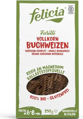 Produktbild von Felicia Buchweizen Fusilli 250g
