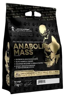 Produktbild von KEVIN LEVRONE Anabolic Mass Gainer 48% Protein für Muskelaufbau mit Kreatin