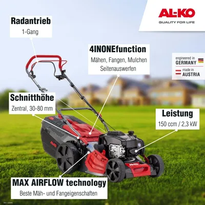 Produktbild von AL-KO Benzin-Rasenmäher Premium 524 SP-B