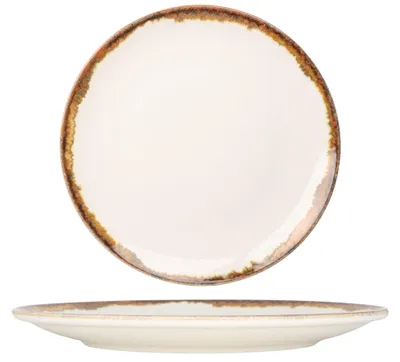 Zdjęcie produktu dla Talerz obiadowy Kütahya Porselen – Fluer Amber – porcelana – 30 cm