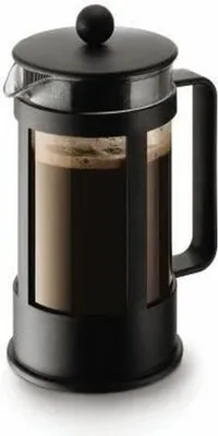 Produktbild von Bodum Kenia Schwarzes Wappen Kaffeemaschine 1 L