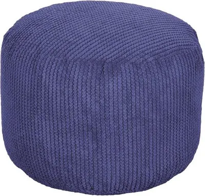 Produktbild von Famanu Pouf mit Fußablage in Lila - Ergonomische Unterstützung für den Wohnbereich
