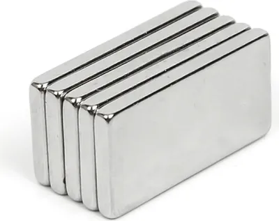 Produktbild von Neodym Magnet 20 x 10 x 2 mm Quader Case - 50 Stück