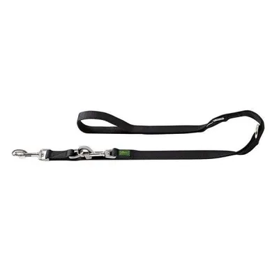 Produktbild von Hunter Verstellbare Führleine, Hund, Trainingsleine, Schwarz, Band, Einfarbig, Nylon