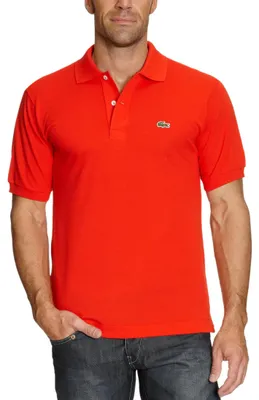 Image de LACOSTE Polo-Shirt homme L12.1200, ROUGE, Taille 2