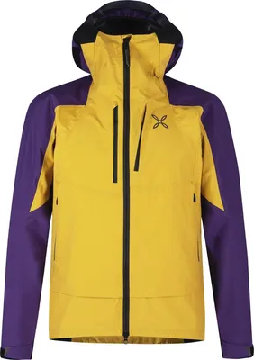 Produktbild von Montura Vertigo GTX Pro Jacket - Unisex GORE-TEX Pro Hardshell, Farbe:348645-MUSTARD/PETUNIA, Größe:M