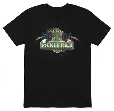 Immagine prodotto di Rick and Morty - T-shirt unisex da uomo/donna, in cotone, modello TV36020 (taglia XL), colore nero