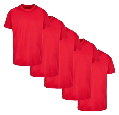 Produktbild von Build Your Brand, T-Shirt, Herren, Cityred 3XL, 5-Pack