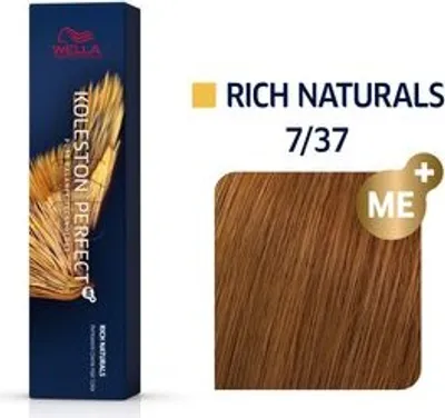 Immagine prodotto di Wella Koleston Perfect ME+ Tintura per capelli 7/37 Biondo oro marrone 60 ml