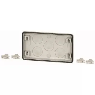 Produktbild von Eaton Flansch, Vorprägung, 1xM16, 5xM40/25HxBxT=116x250x23mm 022644