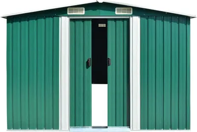 Immagine prodotto di Casetta da Giardino 257x489x181 cm in Metallo Verde