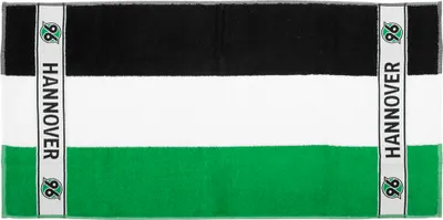 Produktbild von Hannover 96 Duschtuch Blockstreifen 70 x 140 cm