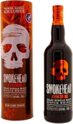 Produktbild von Smokehead Rum Riot + Box 700ml 43% Vol.