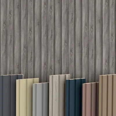 Zdjęcie produktu dla BEATS Lamelowe panele ścienne, 2,75 m, HEXIM, MDF, drewniane lamele, okładzina ścienna, panele ścienne, odporne na uderzenia