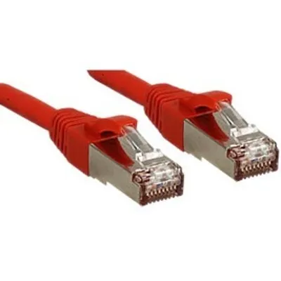 Produktbild von LINDY Patchkabel Cat6A S/FTP PIMF LSZH rot 0.50m