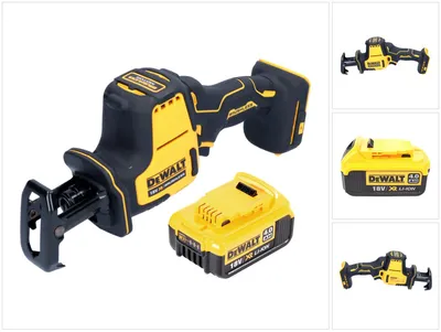 Zdjęcie produktu dla Akumulatorowa pilarka szablasta DeWalt DCS 369 N Pilarka szablasta 18 V bezszczotkowa + 1x akumulator 4,0 Ah - bez ładowarki