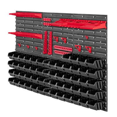 Zdjęcie produktu dla KADAX Tablica Narzędziowa Ścianka 117x78cm 79El Warsztat Garaż Kuwety