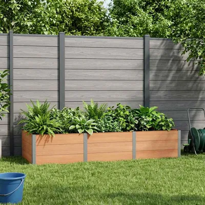 Image de Maison Exclusive - Potager surélevé marron 300 x 100 x 54 cm