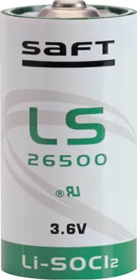 Zdjęcie produktu dla Bateria litowa SAFT LS26500 Li-SOCI2, ogniwo szpulowe rozmiaru C