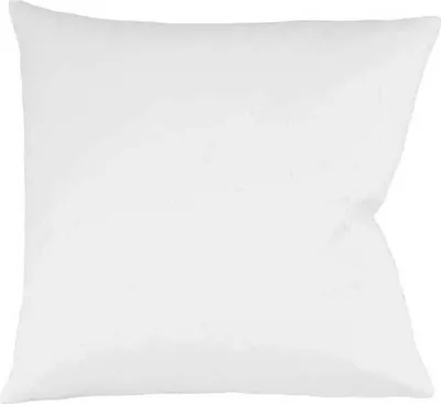 Produktbild von fleuresse Mako Satin Kissenbezug Colours Uni 40x40 cm Weiß