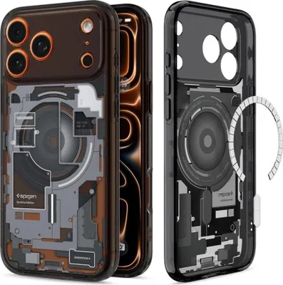 Zdjęcie produktu dla Spigen Ultra Hybrid (MagFit) Zero One, Pokrowiec, Apple, iPhone 17 Pro, 16 cm (6.3"), Czarny
