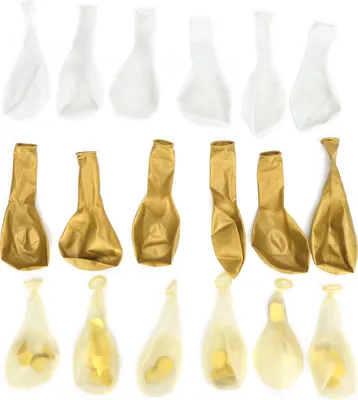 Produktbild von Ballon-Set mit Pailletten, Abschlussfeier, Hochzeit, Geburtstag, Partyzubehör, Basteldekorationen
