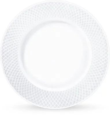 Image de Plat à dessert en porcelaine, 28 cm, blanc, lavable au lave-vaisselle, pour le petit-déjeuner, plat à gâteau, coffret cadeau