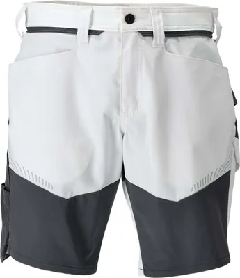 Produktbild von Mascot Shorts, geringes Gewicht Shorts 25149-230-0689 Gr. C66 weiss/Anthrazitgrau
