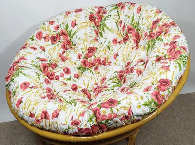 Produktbild von Polster , Kissen , Auflage für Rattan Papasansessel , Papasan Coll. Living , D 120 cm