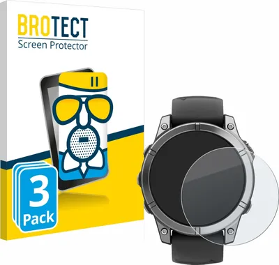 Produktbild von 3x BROTECT Entspiegelungs Schutzglas für Garmin Fenix E Schutzfolie Panzer Folie Glas Display Schutz matt