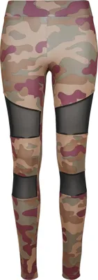 Obrázek produktu pro Dámské leginy Urban Classics Ladies Camo Tech Mesh Leggings redwood camo - L