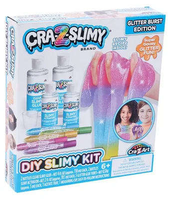 Produktbild von MAC TOYS Cra-Z-Slimy DIY Glitzer-Schleim-Set