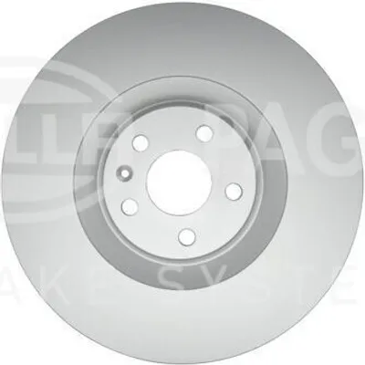 Produktbild von 2x HELLA 8DD 355 132-411 Bremsscheibe Vorderachse
