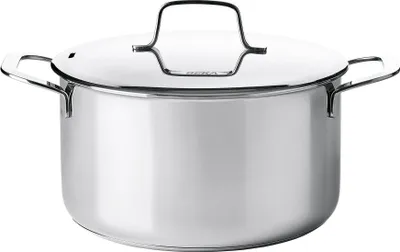 Produktbild von Beka Maestro 15021204 Kochtopf inkl. Deckel, Edelstahl, 20 cm Durchmesser, Induktionsherd-geeignet