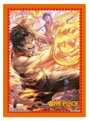 Produktbild von One Piece Official Sleeves - Portgas D Ace