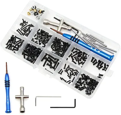 RC Schrauben-Kit, Reparatur-Werkzeugkasten für Wltoys 144001