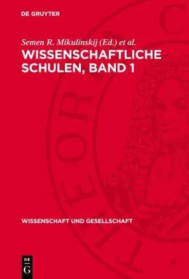 Produktbild von Wissenschaftliche Schulen, Band 1