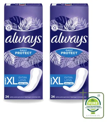 Imagen del producto de 2 unidades de tampones Always Inlegkruisjes, extra largos, paquete grande